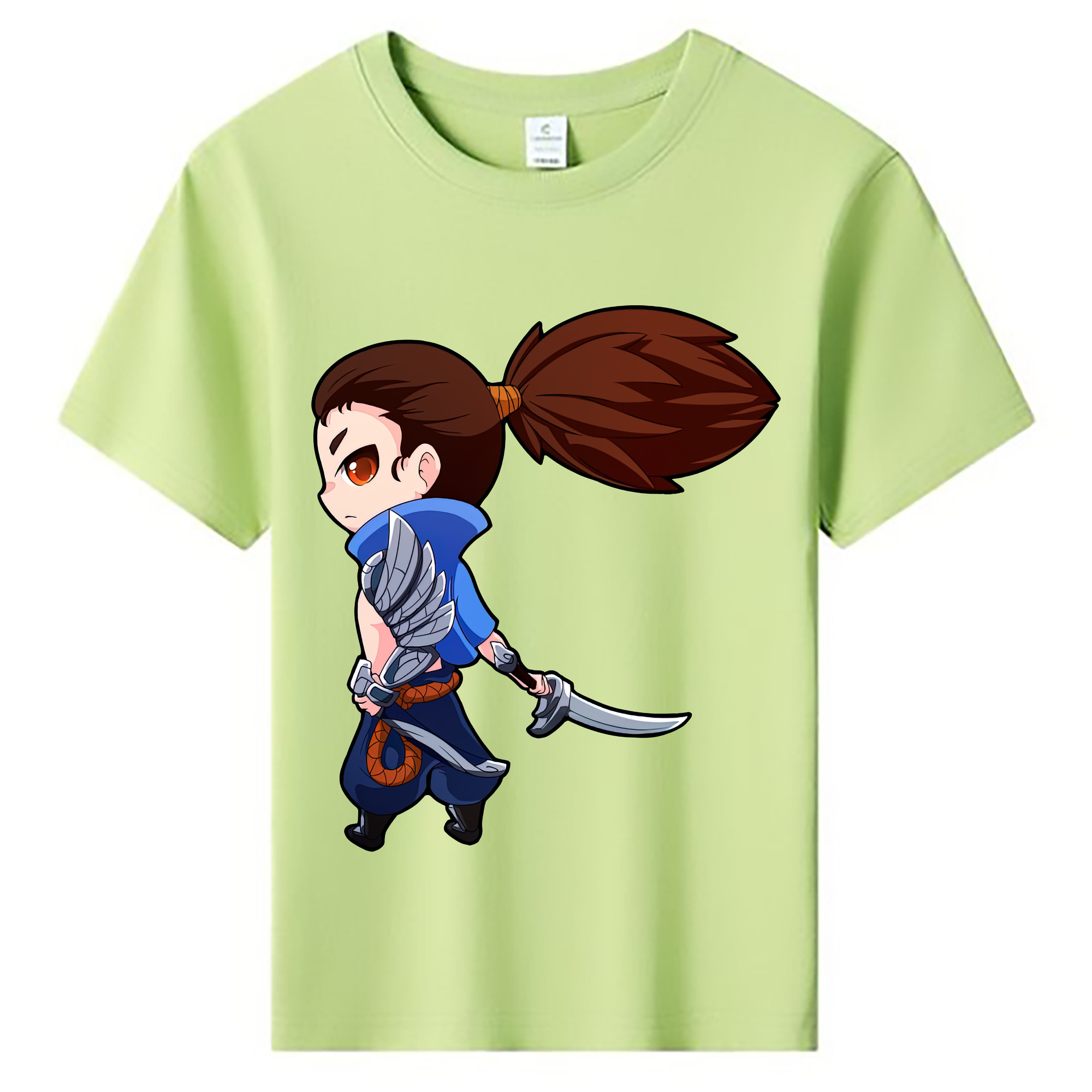 （画像用） リーグ・オブ・レジェンド League of Legends LOL 綿100％キッズTシャツ（フロントプリント）